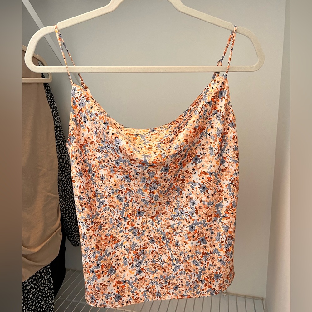 Dynamite Multicolor Floral Cami Top